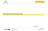 General template eTwinning presentation - DE
