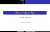 Ruby on Rails und Ajax