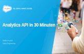 Eine Einführung in die Analytics API in 30 Minuten