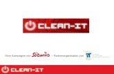 Clean-IT: Ziele und Vorstellung des Kampagnenblogs