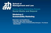 Workshop 5 - Sustainability Marketing - Matthias Müller