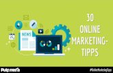 30 Online Marketing Tipps