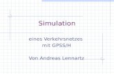 Ergebnisse Simulation eines Verkehrsnetzes mit GPSS/H