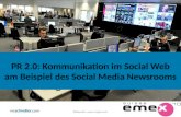 PR 2.0 am Beispiel des Social Media Newsrooms