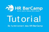 HR BarCamp Tutorial 2013