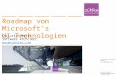 Roadmap von Microsoft UI-Technologien und Windows 8
