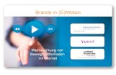 Vermarkterübergreifende Videostudie "Brands in (E)Motion"