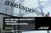 Media Impact Panel - Bewegtbild und iPad September 2012