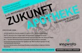 inspirato Konferenz ZUKUNFT APOTHEKE 2013 - Das Programm