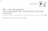2010 09 30 10-30 lean management 290 grundlagen für effiziente planung (folien)