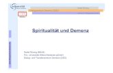 NPK2011: Spiritualität und Demenz
