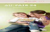 Au-pair24 Info-Broschuere