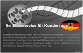 Präsentation Scanservice für Kunden aus Deutschland