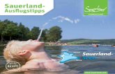Sauerland Urlaub: Ausflüge zu den Seen