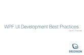 WPF UI-Development Best Practices