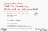 Keynote Mittheisz, CIO Stadt Wien; "Wien-Win-Win"