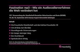 GDNÄ 2012: Prof. Heinz Gerhäuser über die "Faszination MP3"