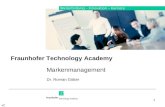 Fraunhofer Academy Markenmanagement