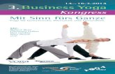 Business- Yoga- Kongress 14:- 16.03.2014  bei Yoga Vidya