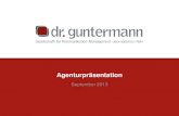 Dr. Guntermann GmbH Agenturpräsentation