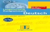 Langenscheidt Kurzgrammatik Deutsch - Für den schnellen Überblick