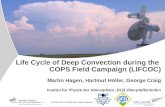 Institut für Physik der Atmosphäre Life Cycle of Deep Convection during the COPS Field Campaign (LIFCOC) Martin Hagen, Hartmut Höller, George Craig Institut.
