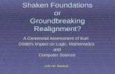 Shaken Foundations or Groundbreaking Realignment? A Centennial Assessment of Kurt Gödels Impact on Logic, Mathematics and and Computer Science Computer.