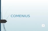 COMENIUS “ ” A vision without a task is only a dream. A task without a vision is drudgery. A vision and a task are the hope of the world. Inscription.