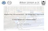 Biker Union e.V. Die Interessenvertretung für Biker, Rocker und Motorradfahrer 29.06.20101st International Motorcyclists‘ Conference Brussels1 / 39 Improving