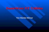 DameWare NT Utilities Von Martin Melzer. Inhaltsangabe 1. Kurze Übersicht über DameWare NT 2. Funktionsvielfalt 3. Handling & Benutzerfreundlichkeit.