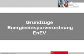 EnEV1 Grundzüge Energieeinsparverordnung EnEV