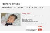 Menschen mit Demenz im Krankenhaus Michael Isfort Dt. Institut für angewandte Pflegeforschung e.V., Köln Abteilungsleiter Pflegearbeit und –beruf Professor.