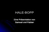 HALE-BOPP Eine Pr¤sentation von Samuel und Fabian
