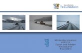 Winterdienstsaison 2012/13 Daten und Fakten Kreisbauhof Traunstein.