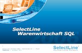 SelectLine Software GmbH – Nachtweide 82 c – 39124 Magdeburg Freitag, 1. November 2013 1.