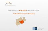 AutomotiveNetzwerkSüdwestfalen Südwestfalen sorgt für Bewegung.