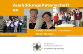 AusbildungsPatenschaften Referat Kirche und Arbeitswelt Martin Merkens.