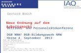 Gerhard Bosch Prof. Dr. Gerhard Bosch Universität Duisburg Essen Institut Arbeit und Qualifikation Forsthausweg. 2 LE 506 47057 Duisburg Telefon: +49.203.379-1827;
