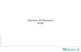 Schutzvermerk nach DIN 34 beachten XSystem I/O Netzwerk XION.