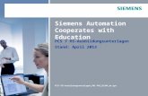 PCS 7 HS-Ausbildungsunterlagen Stand: April 2013 PCS7-HS-Ausbildungsunterlagen_P01-P02_R1304_de.ppt Siemens Automation Cooperates with Education.
