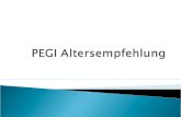 PEGI = Pan European Games Information In 29 europ. Ländern eingeführt (D = USK) Deklaration von Altersempfehlung und Inhaltsbeschreibung Auf .