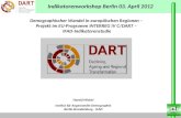 Harald Michel Institut für Angewandte Demographie Berlin-Brandenburg - IFAD Demographischer Wandel in europäischen Regionen – Projekt im EU-Programm INTERREG.