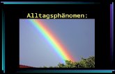 Alltagsphänomen: Regenbogen. Einordnung in den Lehrplan Jahrgangsstufe 7/8, Gymnasium Strahlenoptik –Licht an Grenzflächen –Farben.