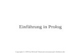 Einführung in Prolog Copyright © 1999 by Michael Neumann (neumann@s- )
