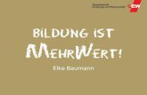 Elke Baumann, GEW-Landesverband Bremen Elke Baumann.
