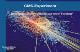 CMS-Experiment Hauptseminar Der Urknall und seine Teilchen Benjamin Richter 14.12.2007.