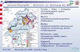Regierungspräsidium Gießen, Pilotprojekt Emsbach / Mittlere Lahn Wasserforum 2006 – Auf dem Weg … 14.11.06 Fulda / Eder / Schwalm (Durchgängigkeit, Hydro-