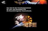 Das DLR ist das Forschungszentrum für Luft- und Raumfahrt und die Raumfahrtagentur Deutschlands.