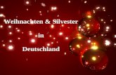 Weihnachten & Silvester in Deutschland. Die Adventszeit Der Adventskranz An den 4 Sonntagen vor Heiligabend wird eine Kerze angezündet.