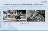 Pedelecs als Bausteine für ein nachhaltiges Mobilitätssystem? Theoretische Überlegungen und Erkenntnisse aus der Modellregion Elektromobilität Rhein-Main.